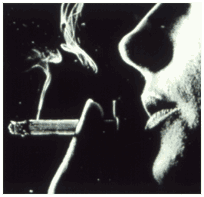 smoker - courtesy of the National Library of Medicine