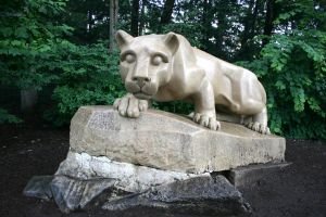 nittany lion statue