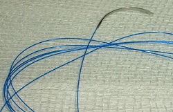 image of polymer sutures